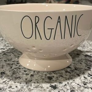 Rae Dunn Organic Cream Colander